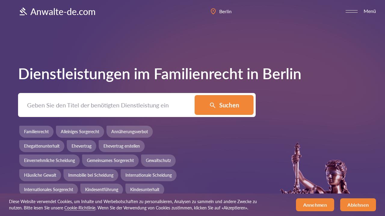 Screenshot von Anwalte-de.com