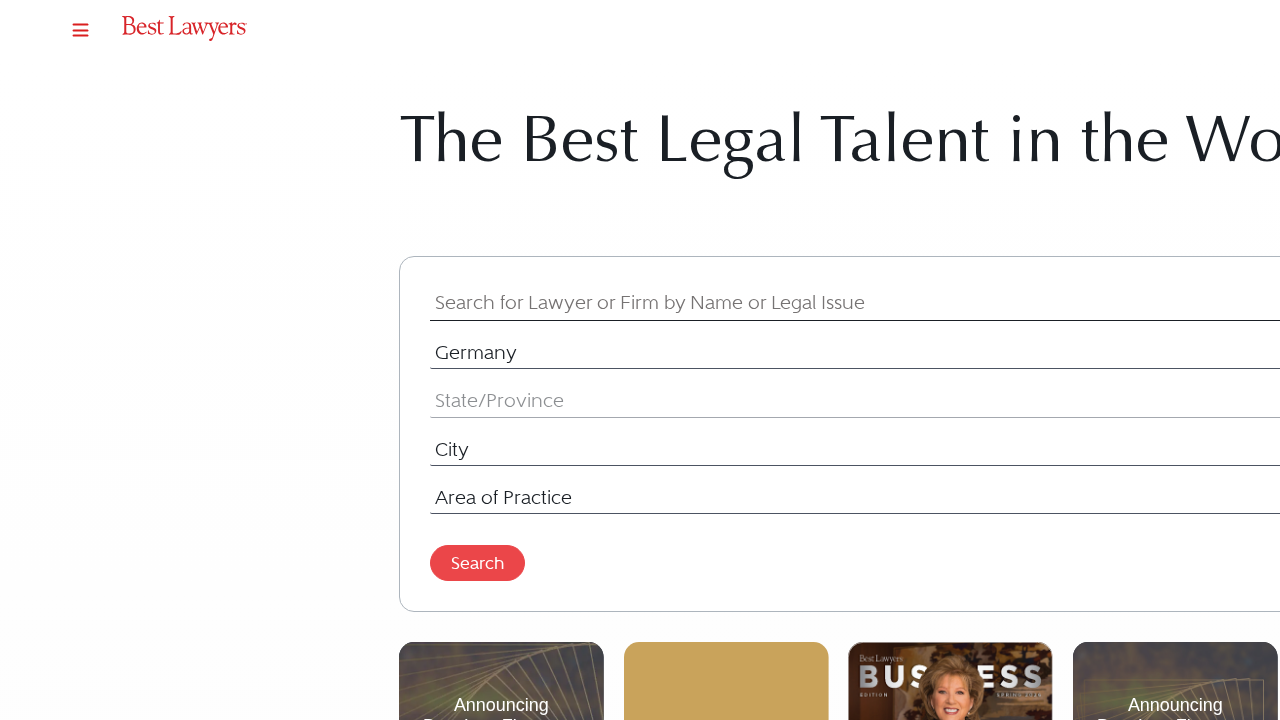 Screenshot von Best Lawyers