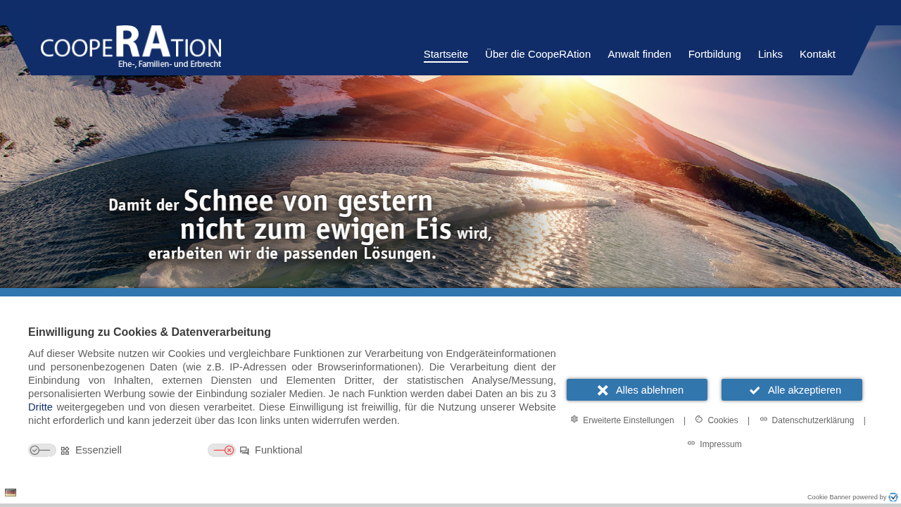Screenshot von CoopeRAtion Ehe-, Familien- und Erbrecht
