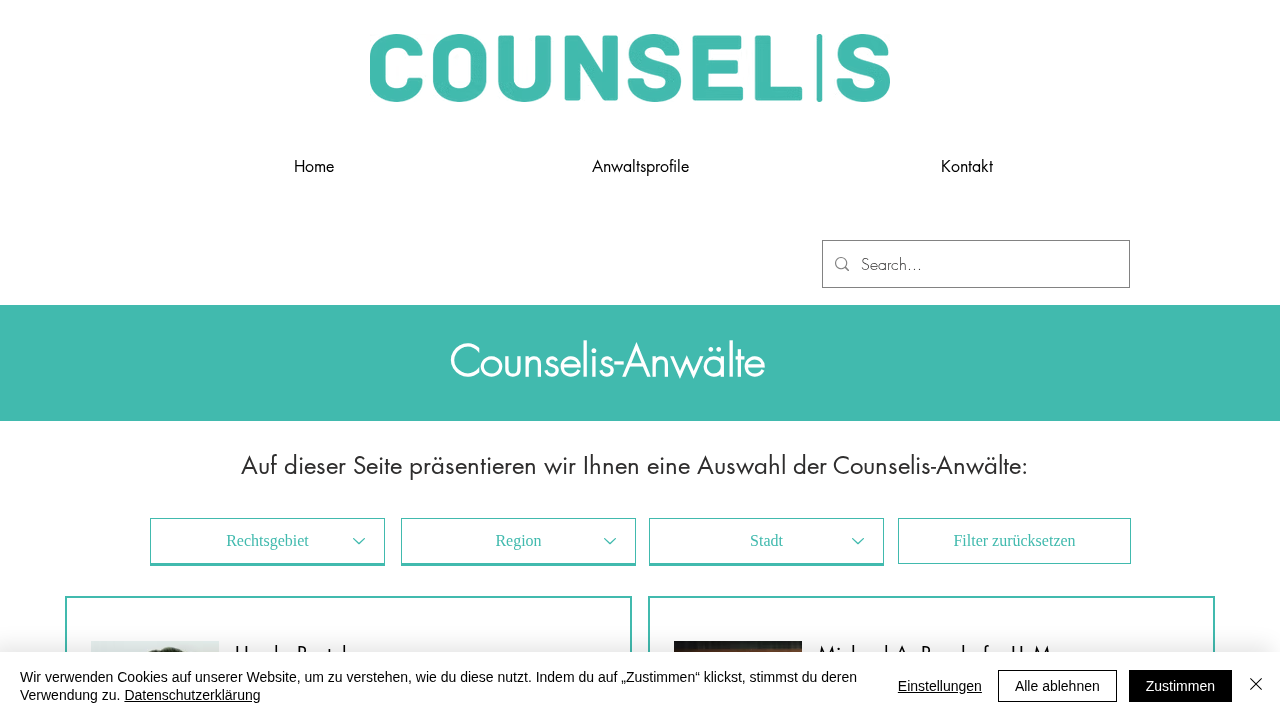 Screenshot von Counselis