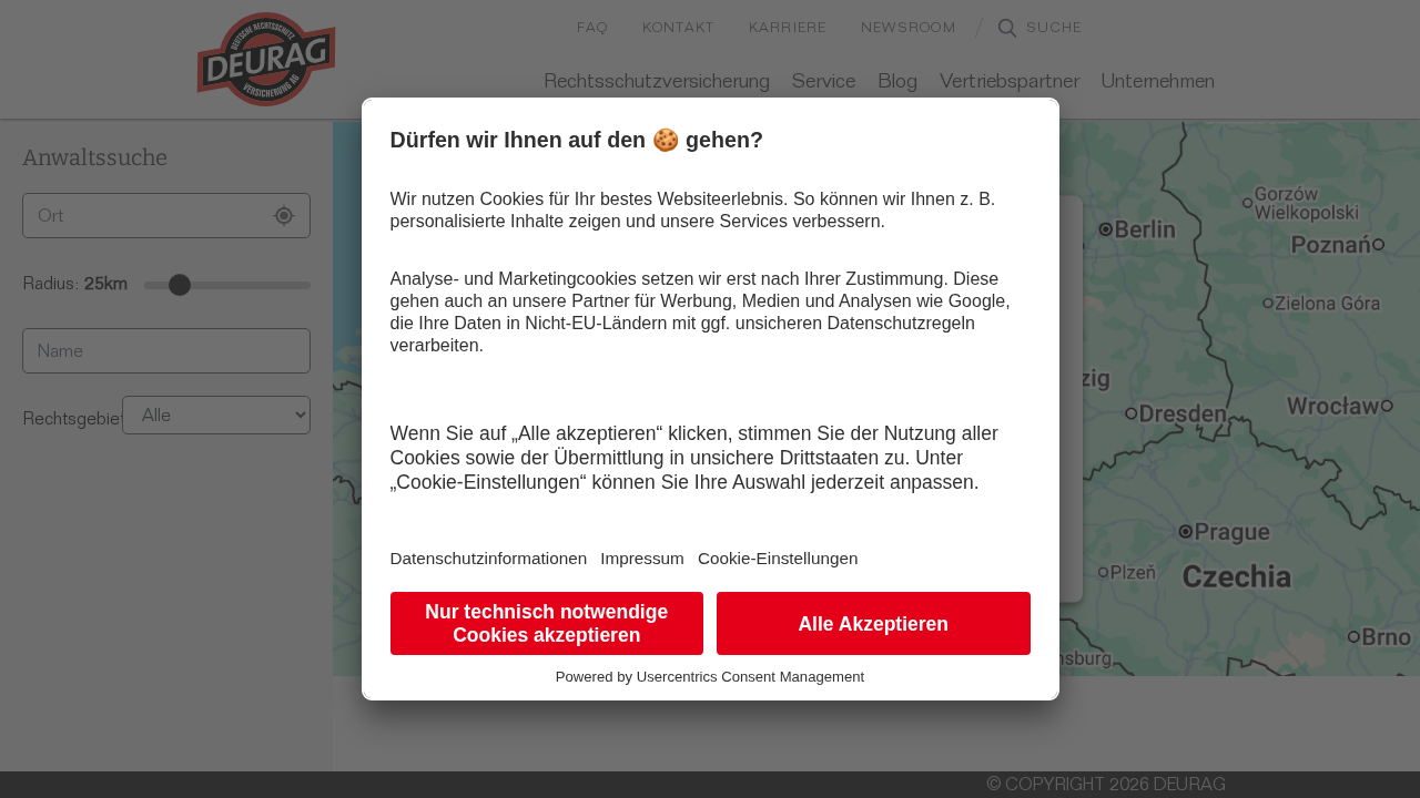 Screenshot von Deurag