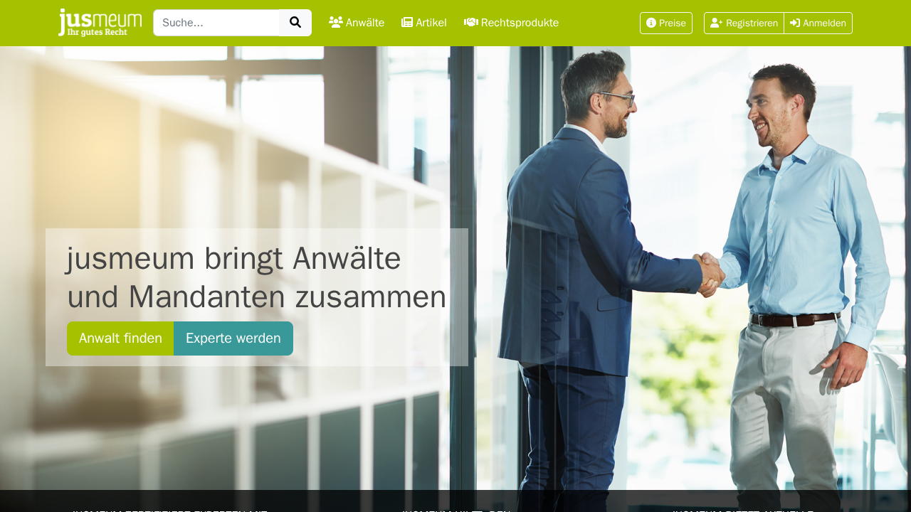 Screenshot von jusmeum