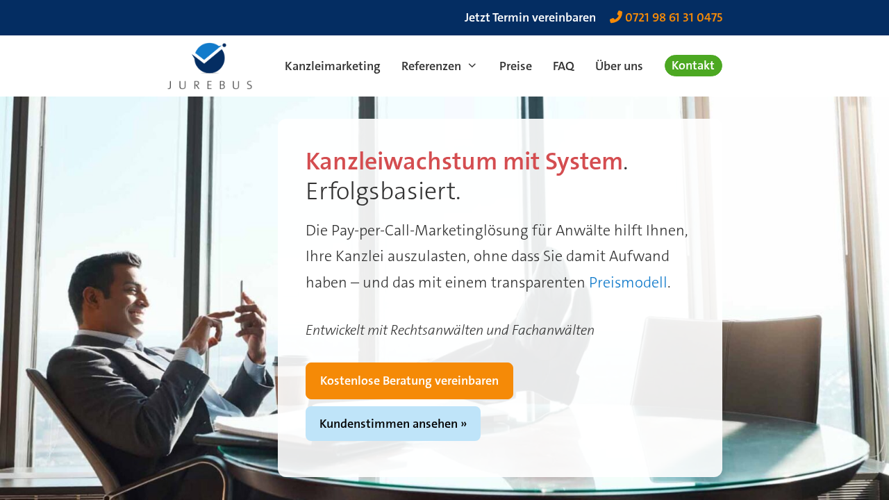 Screenshot von Jurebus