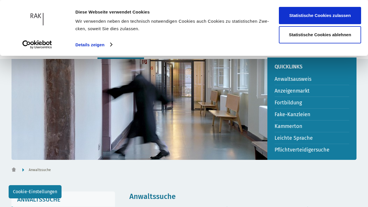 Screenshot von Rechtsanwaltskammer Berlin